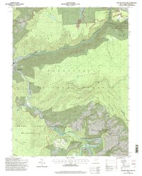 1995 Map of Mozark Mountain, Tucker County, WV — High-Res, 1998 Print ...